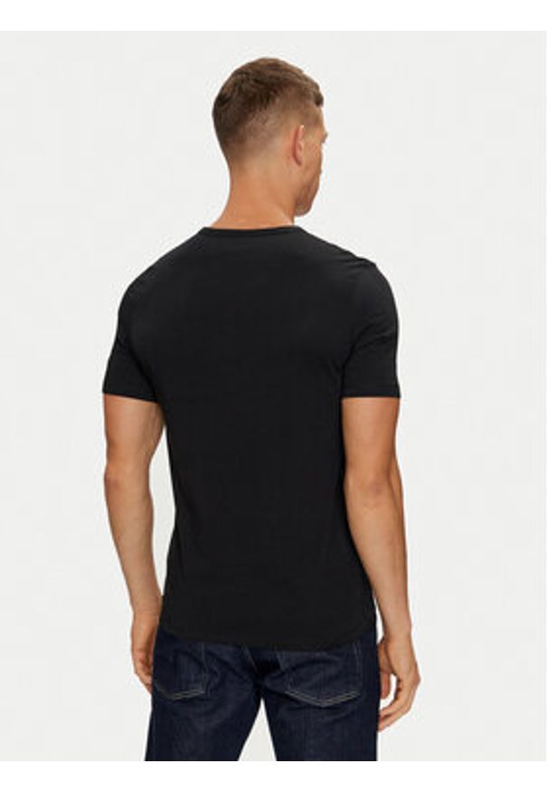 Hugo Komplet 3 t-shirtów 50480088 Czarny Regular Fit. Kolor: czarny. Materiał: bawełna