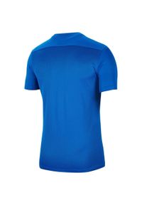 Nike - Koszulka Z Krótkim Rękawem Unisex Dla Dorosłych Dry Park VII. Kolor: niebieski. Długość rękawa: krótki rękaw. Długość: krótkie