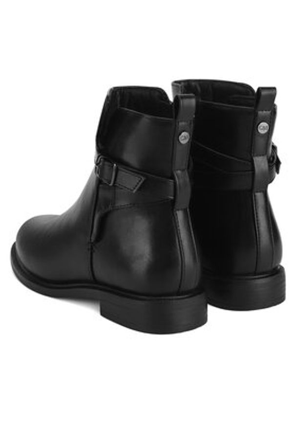 Clara Barson Botki WYL3644A-6 Czarny. Kolor: czarny. Materiał: skóra