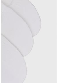 Calvin Klein skarpetki (3-pack) damskie kolor biały. Kolor: biały