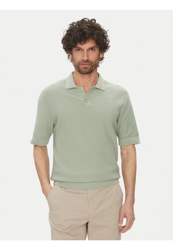 Only & Sons Polo Tony 22033571 Zielony Regular Fit. Typ kołnierza: polo. Kolor: zielony. Materiał: bawełna