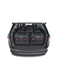 KJUST - Torby Do Bagażnika Skoda Kodiaq 2016-2023 5Szt Kjust. Kolor: czarny. Styl: sportowy #1
