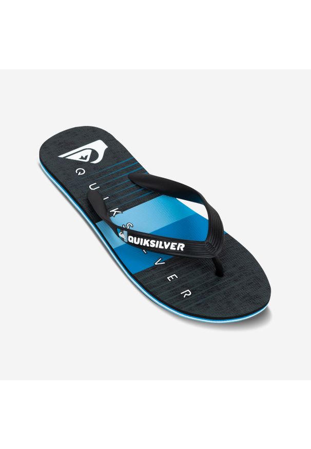 Japonki męskie Quiksilver Molokai Pointbreak. Kolor: wielokolorowy, niebieski, czarny. Materiał: kauczuk, syntetyk