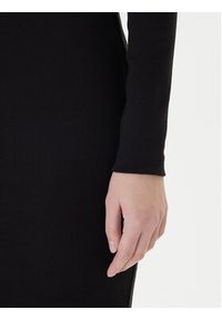 Hugo Sukienka codzienna Nemalia_1 50518385 Czarny Slim Fit. Okazja: na co dzień. Kolor: czarny. Materiał: bawełna. Typ sukienki: proste. Styl: casual #3