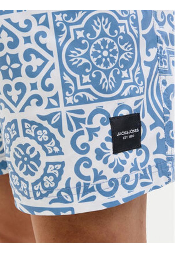 Jack & Jones Szorty kąpielowe Maui 12277730 Błękitny Regular Fit. Kolor: niebieski. Materiał: syntetyk