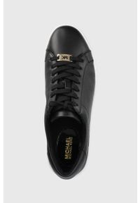 MICHAEL Michael Kors buty skórzane IRVING LACE UP 43T9IRFS4L.001 kolor czarny. Nosek buta: okrągły. Zapięcie: sznurówki. Kolor: czarny. Materiał: skóra #4