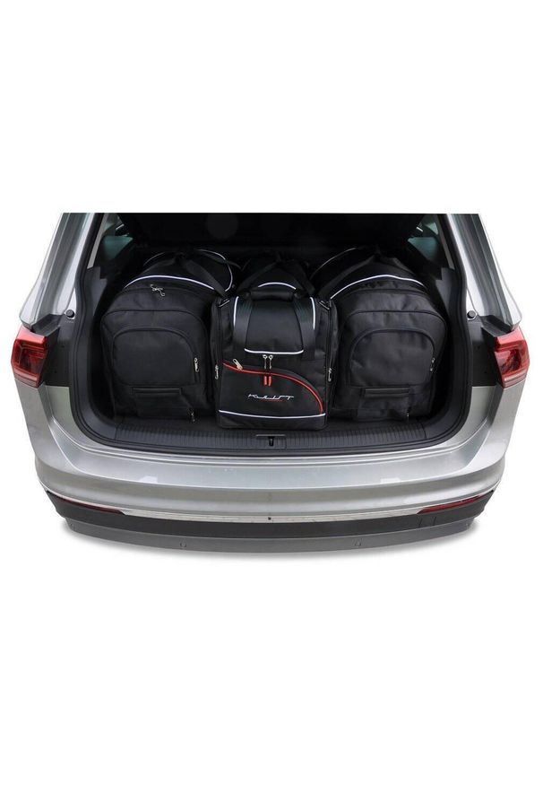 KJUST - Torby Do Bagażnika Vw Tiguan 2016-2024 4Szt Kjust. Kolor: czarny. Styl: sportowy
