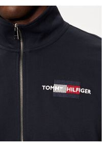 TOMMY HILFIGER - Tommy Hilfiger Bluza MW0MW35539 Granatowy Regular Fit. Kolor: niebieski. Materiał: bawełna, syntetyk