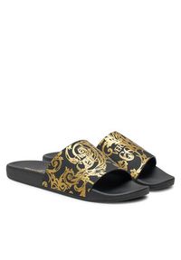 Versace Jeans Couture Klapki 76YA3SQ4 Czarny. Kolor: czarny #5