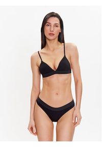 Calvin Klein Swimwear Dół od bikini KW0KW02032 Czarny. Kolor: czarny. Materiał: syntetyk #2