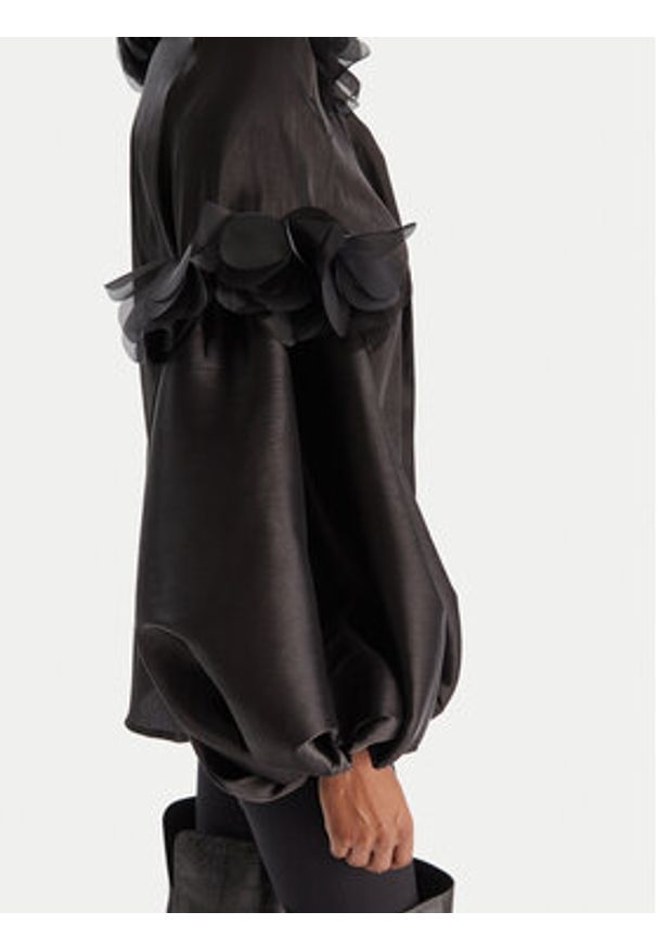 Babylon Bluzka S00303 Czarny Regular Fit. Kolor: czarny. Materiał: syntetyk