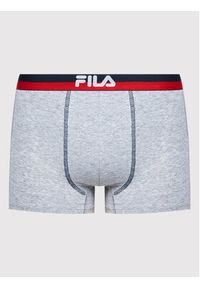 Fila Komplet 2 par bokserek FU5020/2 Szary. Kolor: szary. Materiał: bawełna #5