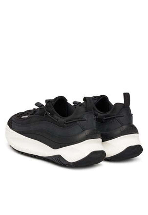 Moon Boot Sneakersy Moon247 Xlace 80D2490100 Czarny. Kolor: czarny. Materiał: skóra, zamsz