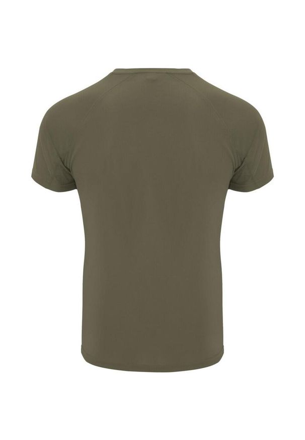 ROLY - Męska Koszulka Sportowa Z Krótkim Rękawem Bahrain. Kolor: zielony. Długość rękawa: krótki rękaw. Długość: krótkie. Sport: turystyka piesza