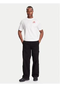New Balance T-Shirt MT53931 Biały Regular Fit. Kolor: biały. Materiał: bawełna #3