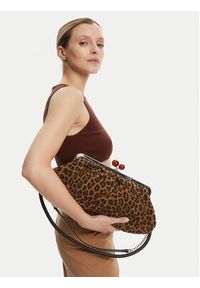 Weekend Max Mara Torebka Moscova 2515511054600 Brązowy. Kolor: brązowy. Materiał: skórzane, zamszowe