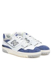 New Balance Sneakersy BB550BWG Biały. Kolor: biały. Materiał: skóra