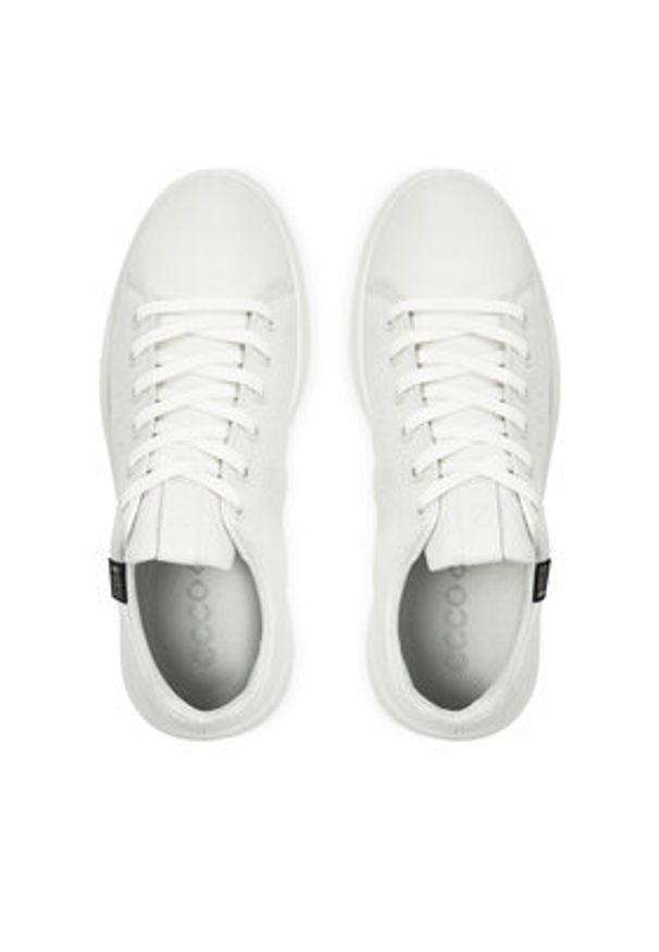 ecco - ECCO Sneakersy Street 720 W 20976301007 Biały. Kolor: biały. Materiał: skóra