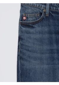 Big-Star - Jeansy męskie proste granatowe Colt 506. Okazja: na co dzień. Stan: podwyższony. Kolor: niebieski. Styl: klasyczny, casual #2