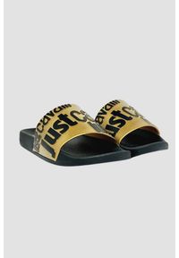 Just Cavalli - JUST CAVALLI Сzarne klapki Fondo Pool DIS. 1, Rozmiar 36. Kolor: czarny #2