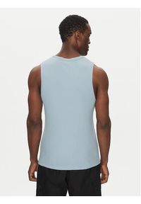 Hugo - HUGO Tank top Dapota 50542089 Niebieski Slim Fit. Kolor: niebieski. Materiał: bawełna #3