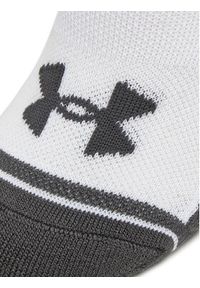 Under Armour Zestaw 3 par niskich skarpet unisex Performance Tech 1379502 Biały. Kolor: biały. Materiał: poliester, materiał