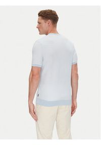 BOSS T-Shirt Jianfranco 50537642 Błękitny Regular Fit. Kolor: niebieski. Materiał: bawełna #3
