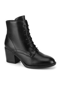 Clara Barson Trzewiki WYL3546-8 Czarny. Kolor: czarny. Materiał: materiał #6