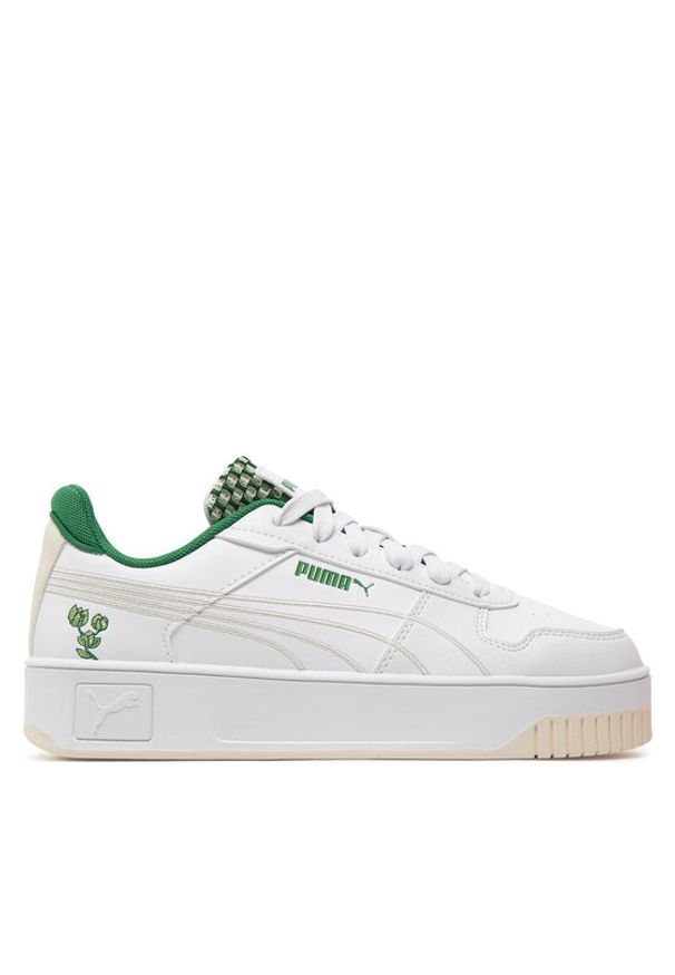 Puma Sneakersy Carina Street 395094-01 Biały. Kolor: biały. Materiał: skóra