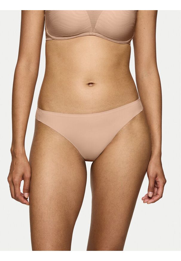 Triumph Stringi Smart Invisible 10222291 Beżowy. Kolor: beżowy. Materiał: syntetyk