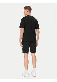 Jack & Jones Komplet t-shirt i spodenki Brandon 12298184 Czarny Regular Fit. Kolor: czarny. Materiał: bawełna #4