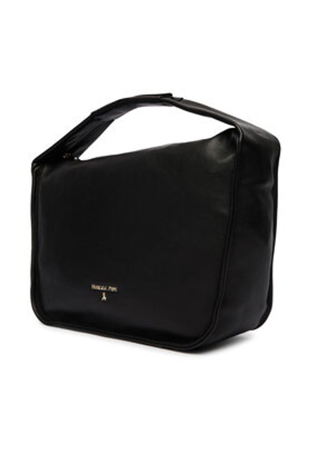 Patrizia Pepe Torebka 8B0314/L177-K103 Czarny. Kolor: czarny. Materiał: skórzane