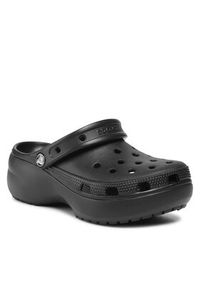 Crocs Klapki Classic Platform Clog 206750 Czarny. Kolor: czarny. Obcas: na platformie