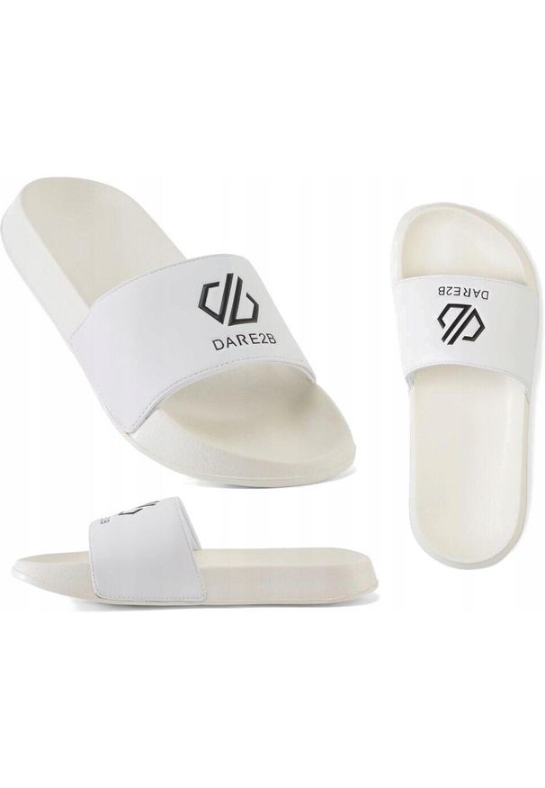 DARE 2B - Klapki na basen dla kobiet Dare2B DWF362. Kolor: biały. Styl: sportowy
