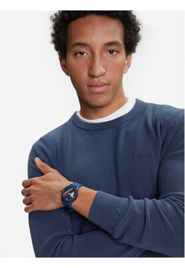 U.S. Polo Assn. Zegarek Michael USP7306BL Granatowy. Kolor: niebieski