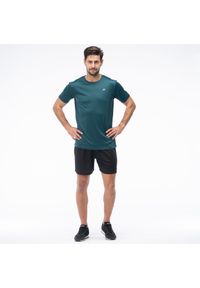 MARTES - Koszulka Martes Bisic. Kolor: niebieski, wielokolorowy, zielony. Sport: fitness #1