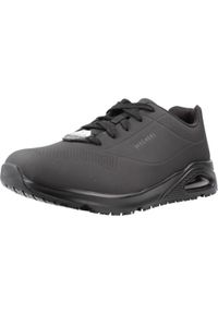 skechers - Czarne Sneakersy Skechers Uno Sr-Sutal Dorosłych. Kolor: czarny. Model: Skechers Sport