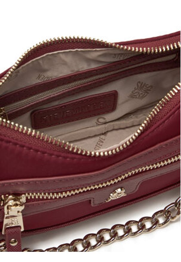 Steve Madden Torebka Bgreed SM13001829 Bordowy. Kolor: czerwony. Materiał: skórzane