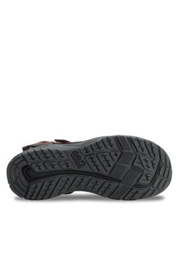 Jack Wolfskin Sandały Lakewood Ride Sandal M 4019021 Brązowy. Kolor: brązowy. Materiał: materiał