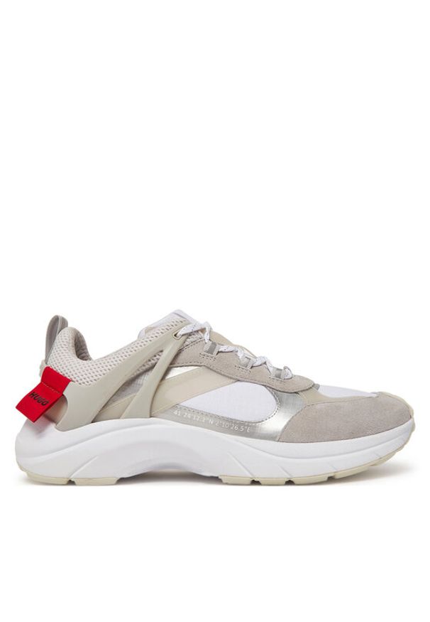 Hugo - HUGO Sneakersy GO2 50541703 Biały. Kolor: biały. Materiał: materiał