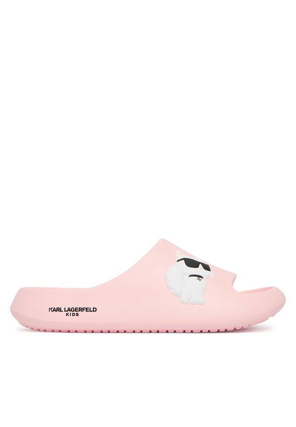 Karl Lagerfeld - Klapki KARL LAGERFELD. Kolor: różowy