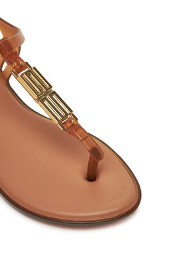 melissa - Melissa Sandały Solar M Chic Ad. 35907 Brązowy. Kolor: brązowy