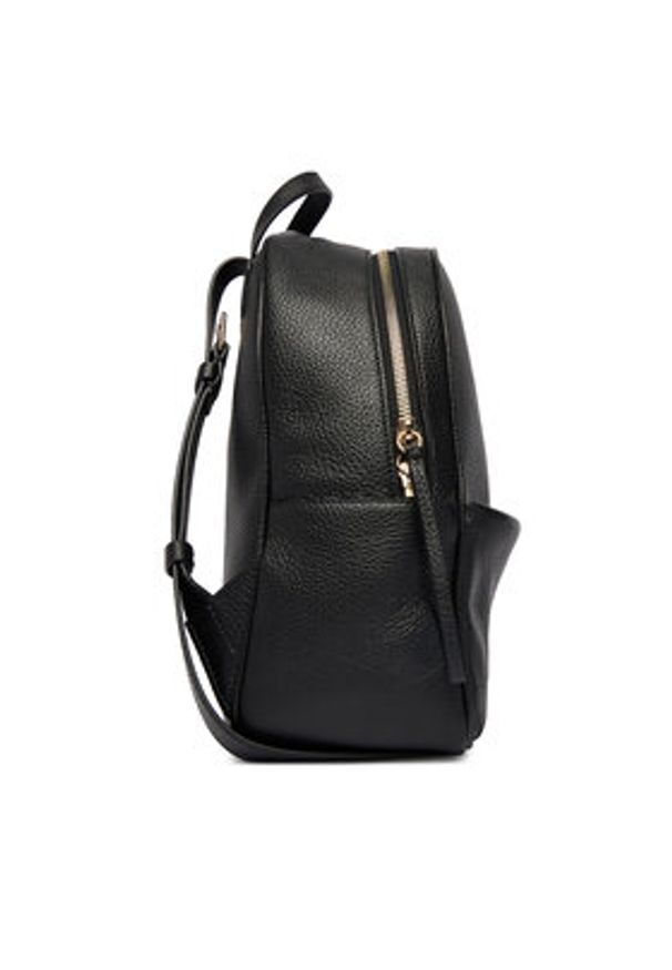 Coccinelle Plecak U45 Coccinellenory E1 U45 14 02 01 Czarny. Kolor: czarny. Materiał: skóra