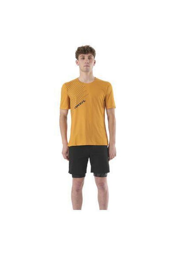MAVIC - Koszulka Mavic Crosstrail. Kolor: wielokolorowy, żółty, czarny. Sport: kolarstwo