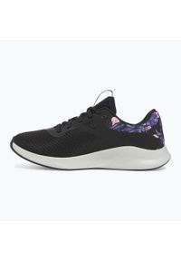 Buty treningowe damskie Under Armour Charged Aurora 2+hydrometallic warm. Kolor: czarny. Sport: fitness