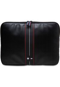 Etui BMW BMW Sleeve BMCS16COMSCAKR 16" czarny/black Carbon Red Stripes. Kolor: czarny