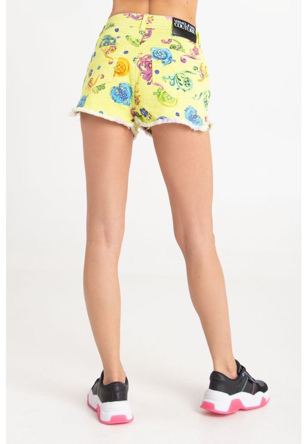 SZORTY Versace Jeans Couture. Stan: podwyższony. Długość: krótkie. Sezon: lato. Styl: rockowy, klasyczny