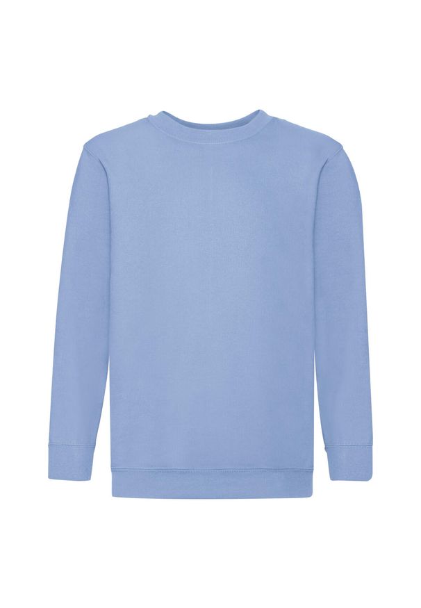 FRUIT OF THE LOOM - Bluza Dziecięca Classic Setin. Kolor: niebieski