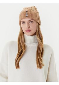 Polo Ralph Lauren Czapka 455981433003 Brązowy. Kolor: brązowy. Materiał: wełna, materiał