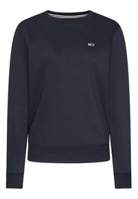 Tommy Jeans Bluza Fleece DW0DW09227 Granatowy Regular Fit. Kolor: niebieski. Materiał: syntetyk #4